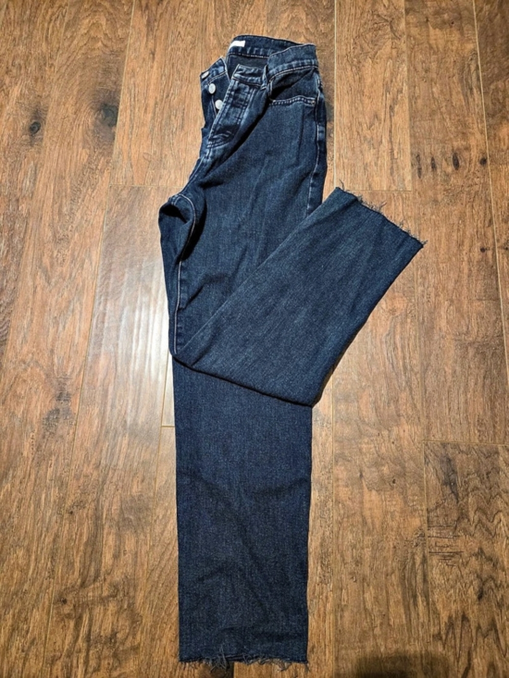 PACSUN High Rise Straight Denim Jeans